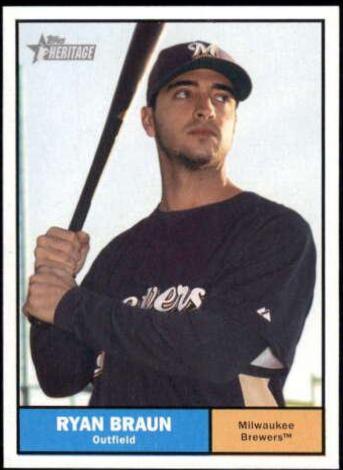 Ryan Braun [Blue Orange Nameplate] #393
