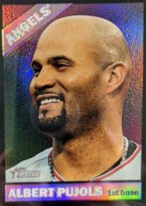 Albert Pujols [Black Refractor] #C1