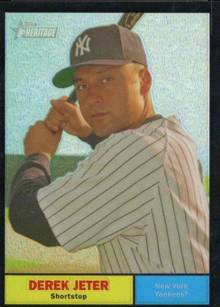 Derek Jeter [Black Refractor] #C62