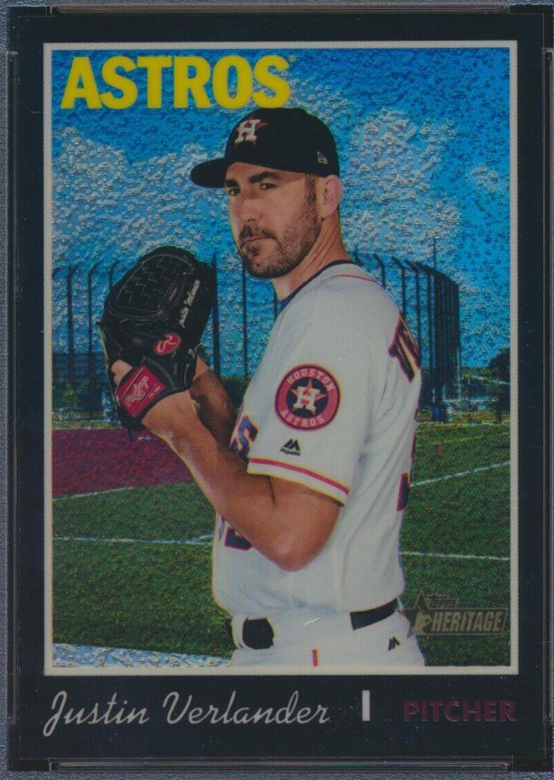 Justin Verlander [Black Refractor] #C47