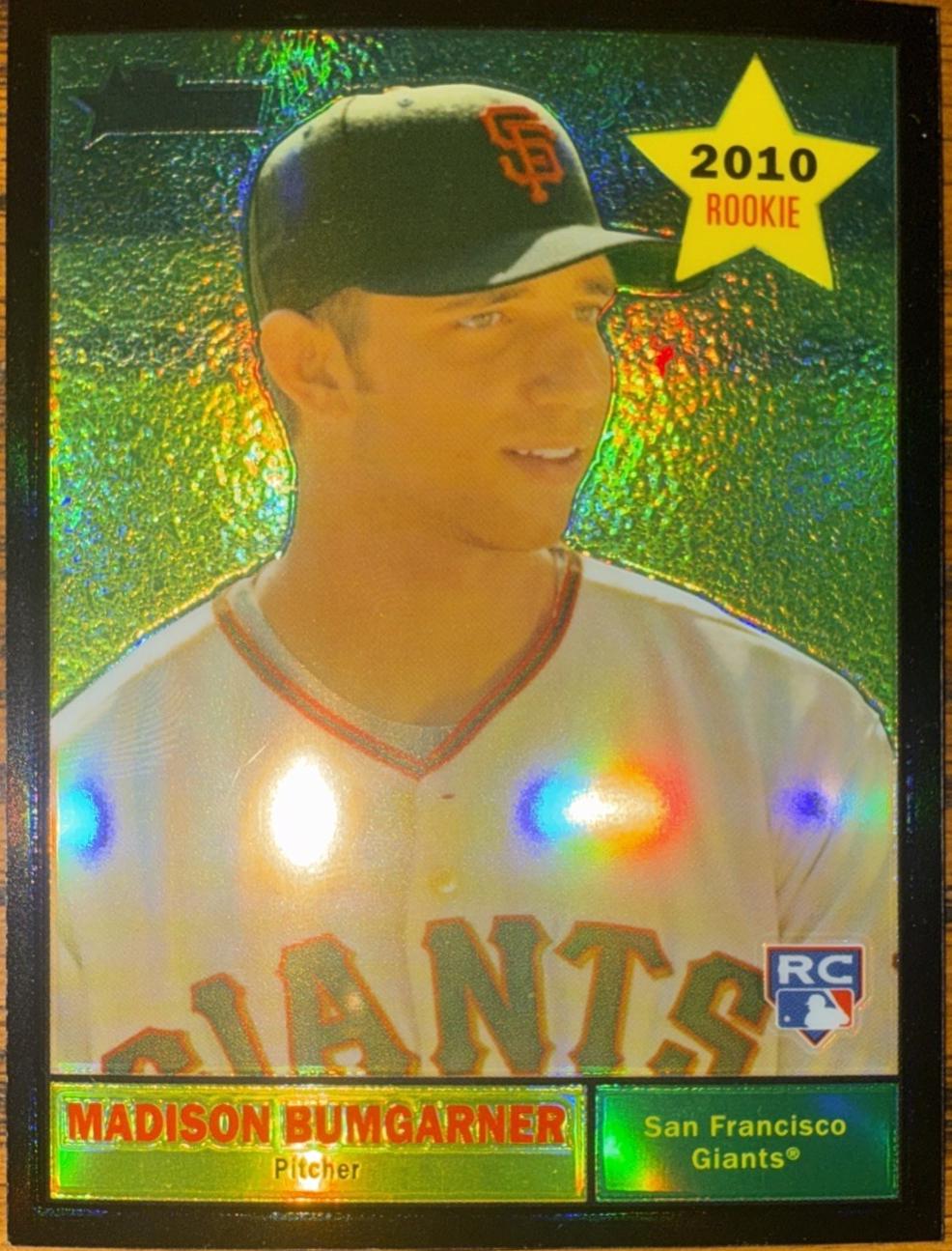 Madison Bumgarner [Black Refractor] #C44