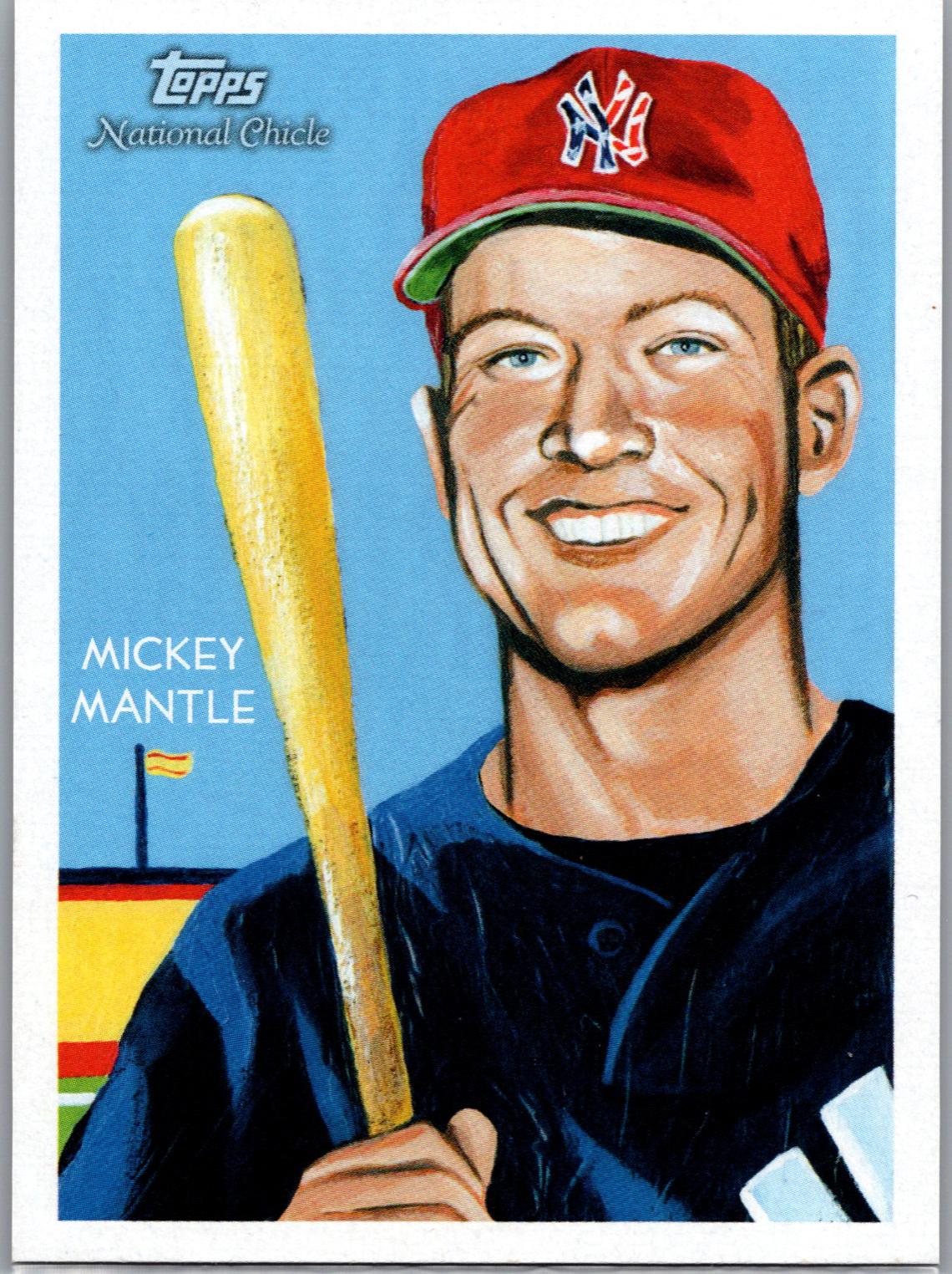 Mickey Mantle [Umbrella Black Back] #293