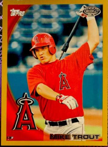 Mike Trout [Gold] #181