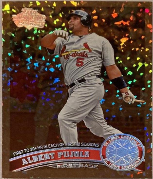 Albert Pujols [Cognac Diamond Anniversary] #547