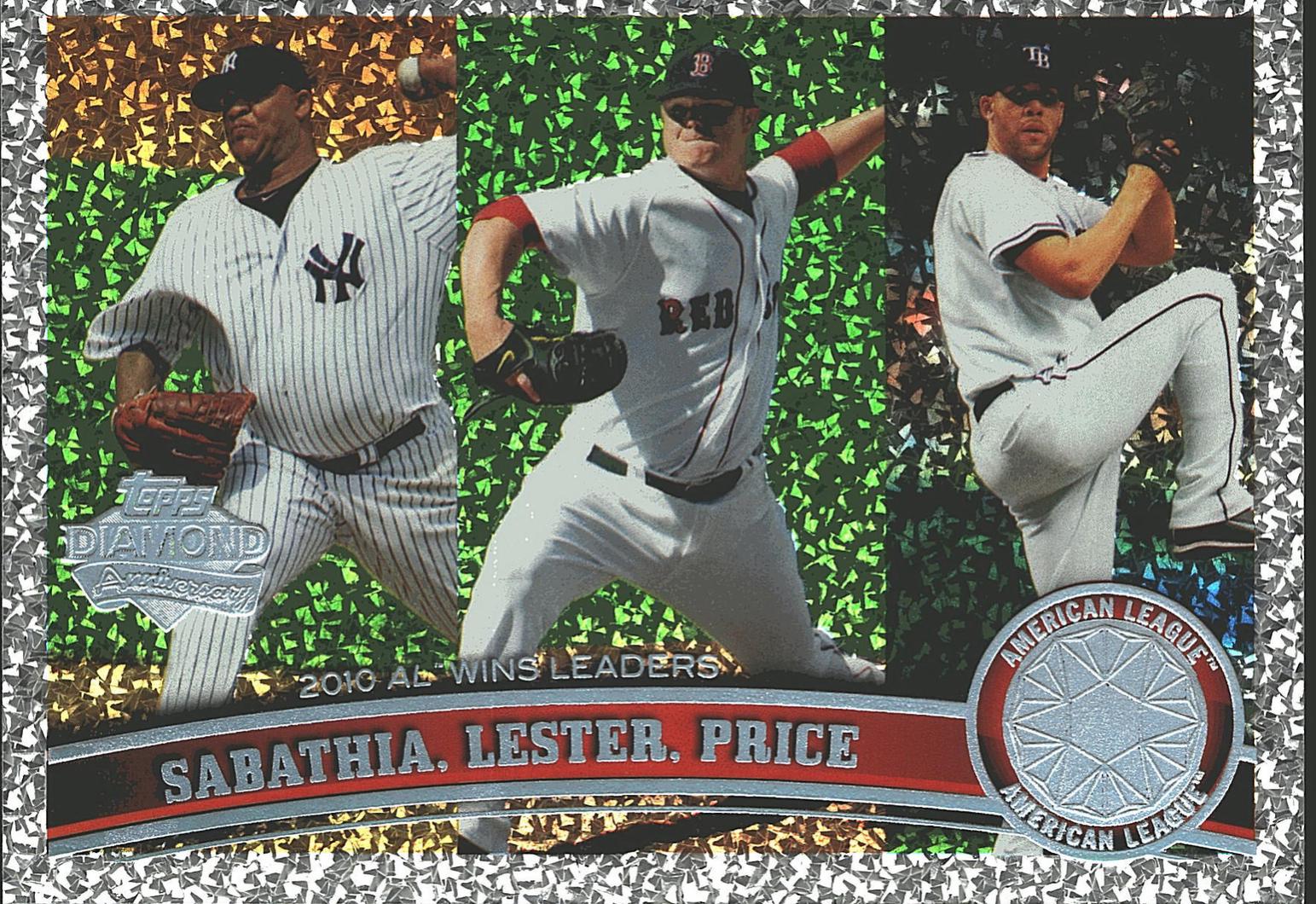 CC Sabathia / Jon Lester / David Price [Cognac Diamond Anniversary] #124