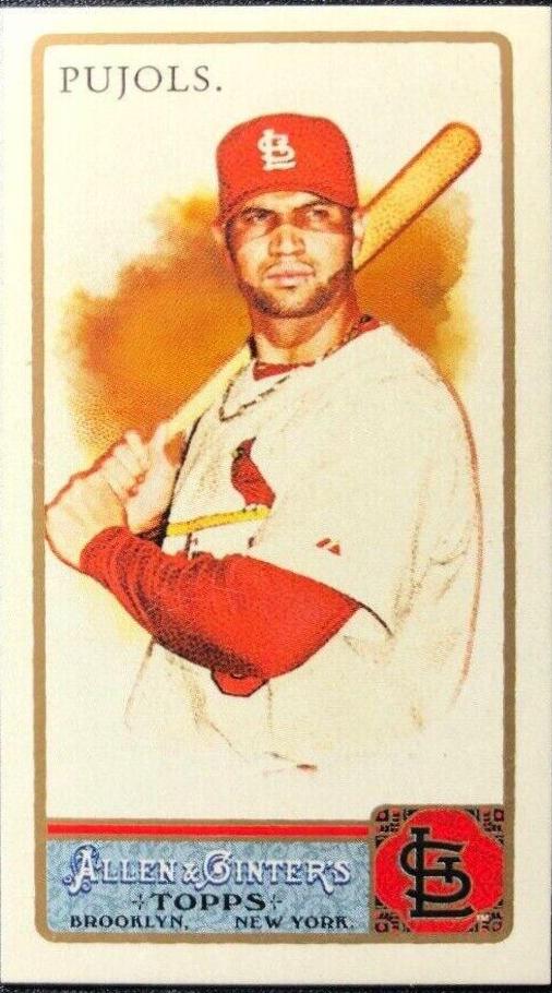 Albert Pujols [Mini Bazooka Back] #100