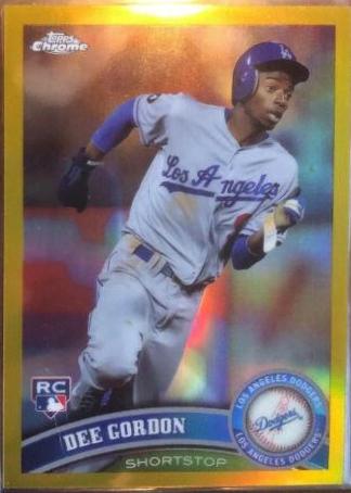 Dee Gordon [Gold Refractor] #212