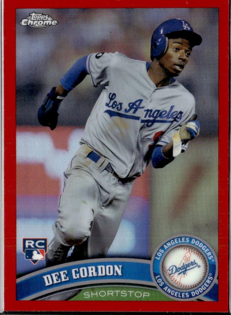 Dee Gordon [Red Refractor] #212