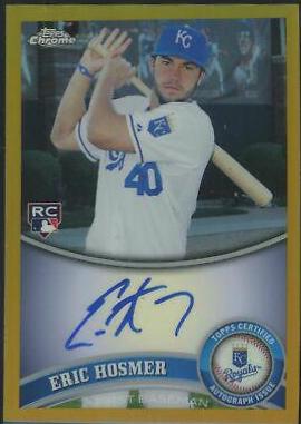 Eric Hosmer [Gold Refractor Autograph] #170