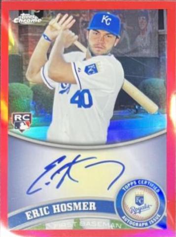Eric Hosmer [Red Refractor Autograph] #170