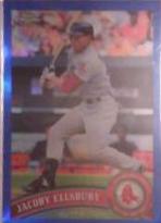 Jacoby Ellsbury [Blue Refractor] #124