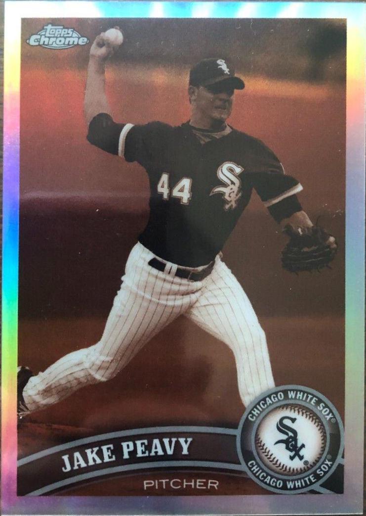 Jake Peavy [Red Refractor] #92