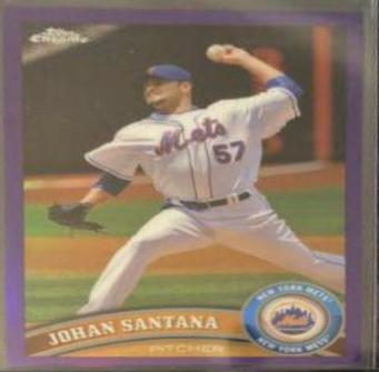 Johan Santana [Purple Refractor] #126