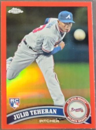 Julio Teheran [Red Refractor] #197