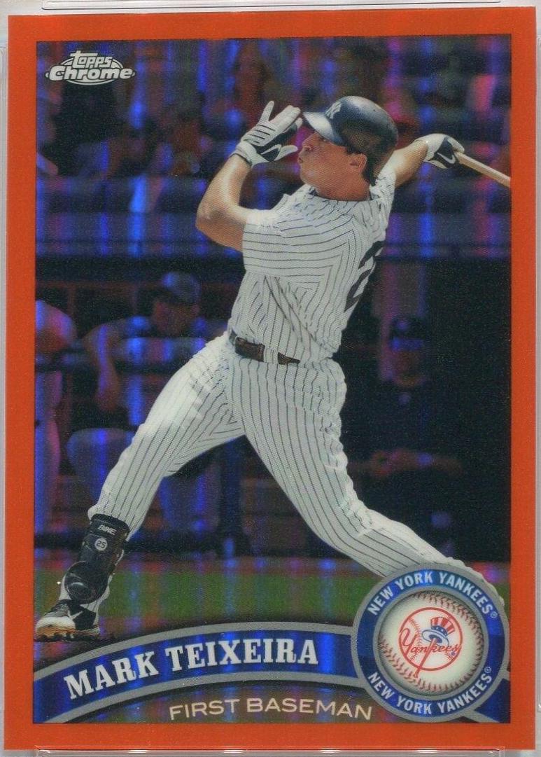 Mark Teixeira [Orange Refractor] #140