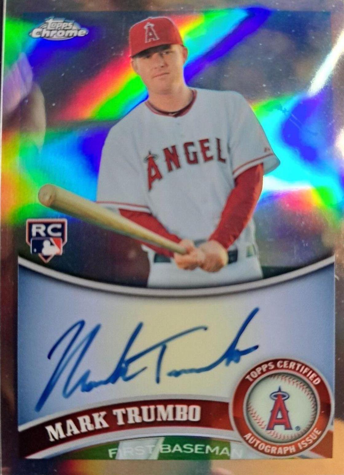 Mark Trumbo [Refractor Autograph] #178