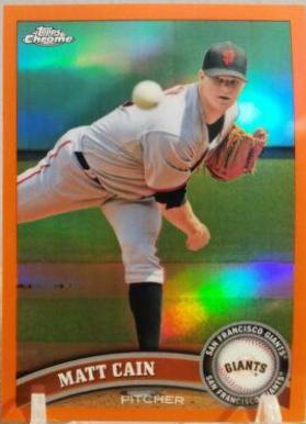 Matt Cain [Orange Refractor] #132