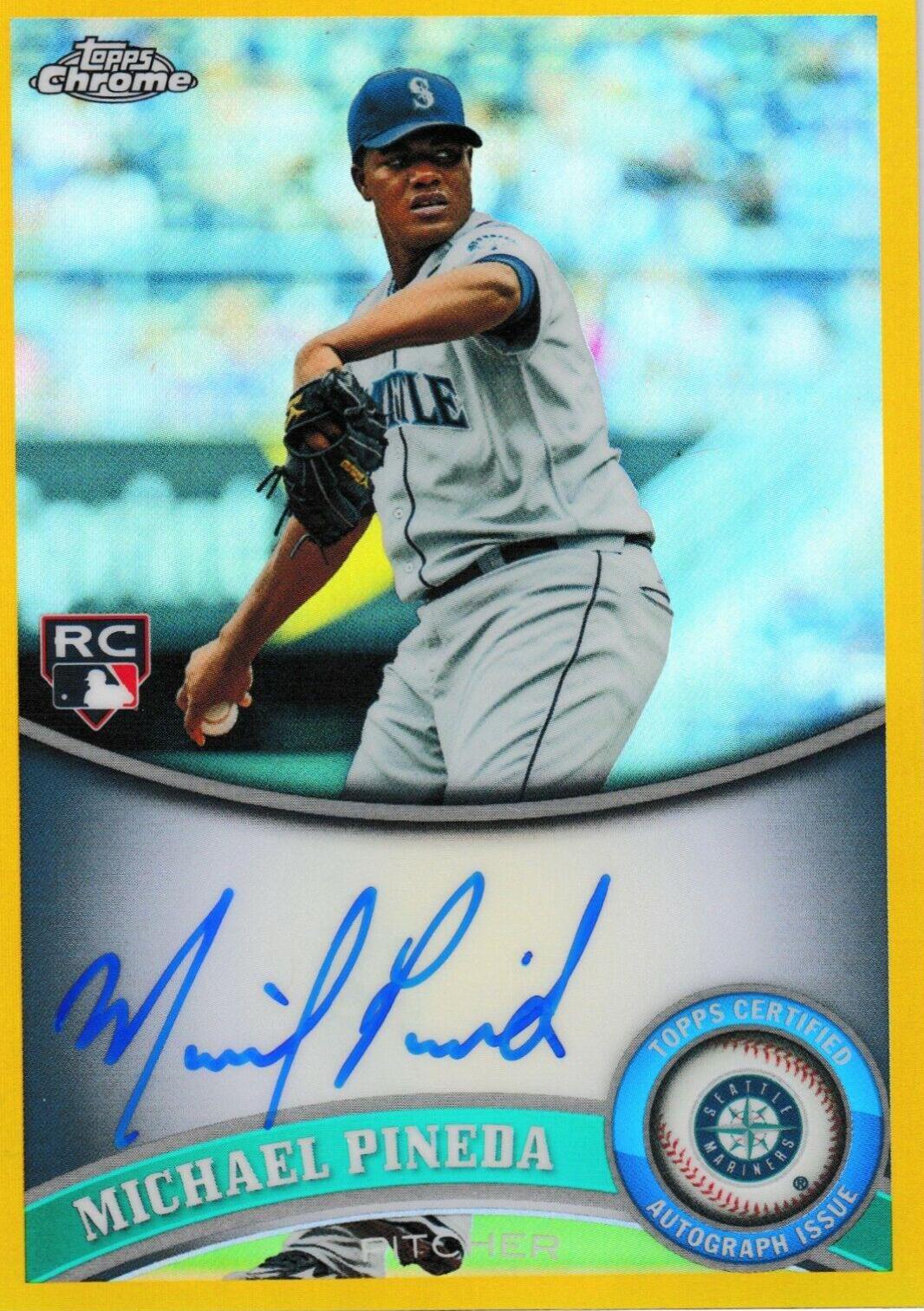Michael Pineda [Gold Refractor Autograph] #174
