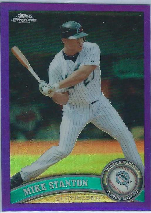 Mike Stanton [Purple Refractor] #85