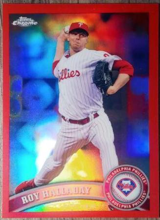 Roy Halladay [Red Refractor] #75