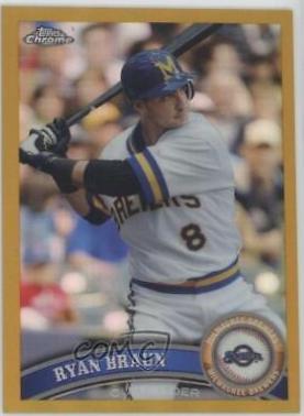 Ryan Braun [Gold Refractor] #54