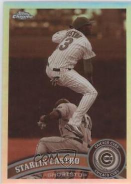 Starlin Castro [Sepia Refractor] #17