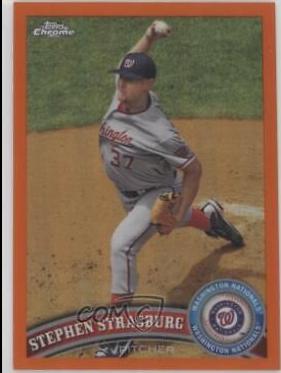Stephen Strasburg [Orange Refractor] #120