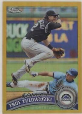Troy Tulowitzki [Gold Refractor] #160