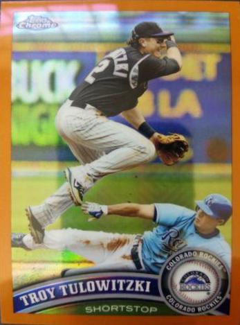 Troy Tulowitzki [Orange Refractor] #160