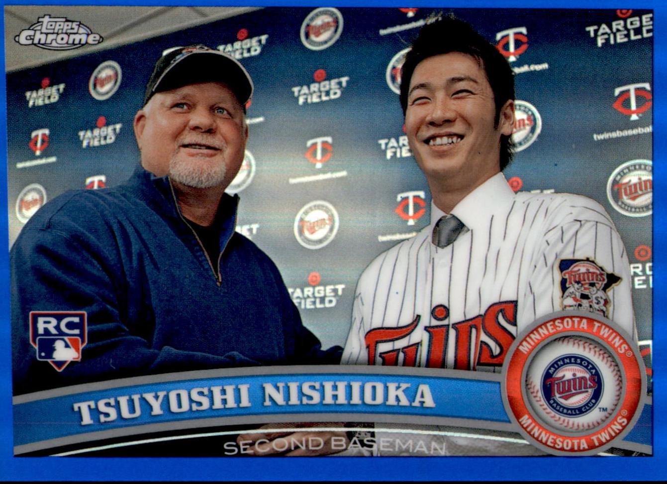 Tsuyoshi Nishioka [Blue Refractor] #171