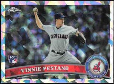 Vinnie Pestano [Blue Refractor] #201
