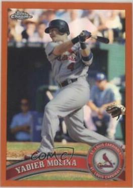 Yadier Molina [Orange Refractor] #32