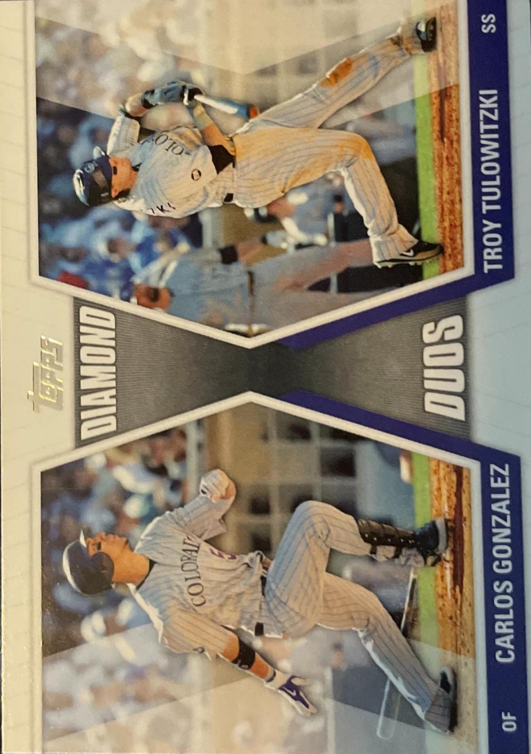 Carlos Gonzalez, Troy Tulowitzki #DD-GT