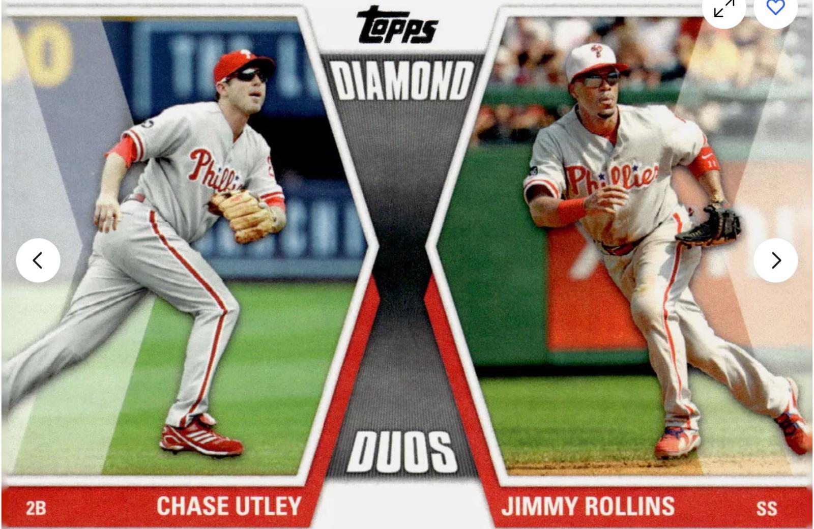 Chase Utley / Jimmy Rollins #DD-UR