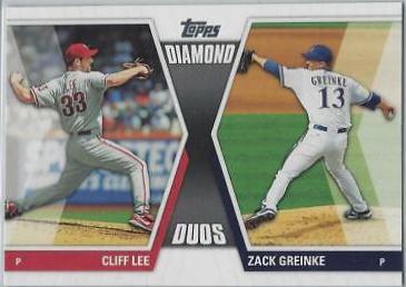 Cliff Lee, Zack Greinke #DD-3