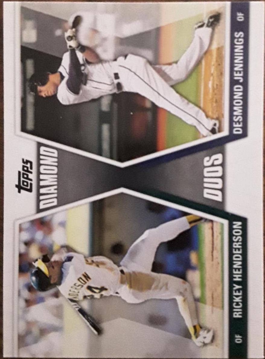Rickey Henderson / Desmond Jennings #DD-HJ