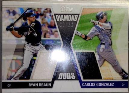 Ryan Braun, Carlos Gonzalez #DD-6