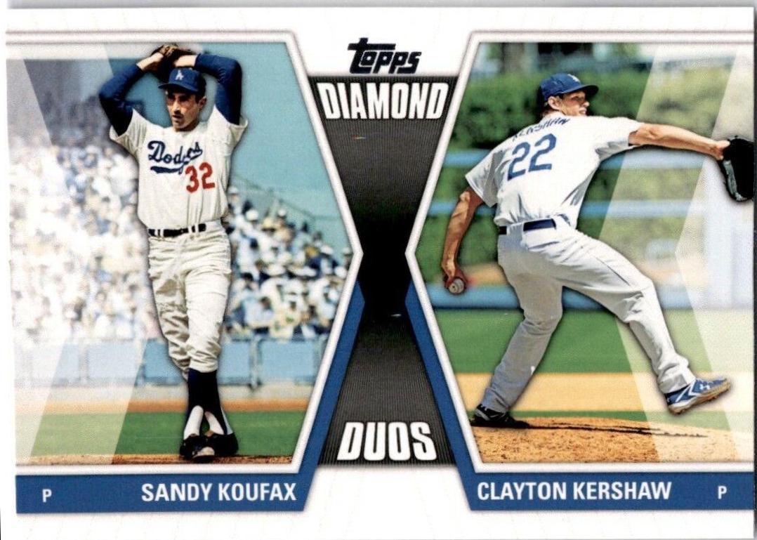 Sandy Koufax, Clayton Kershaw #DD-30