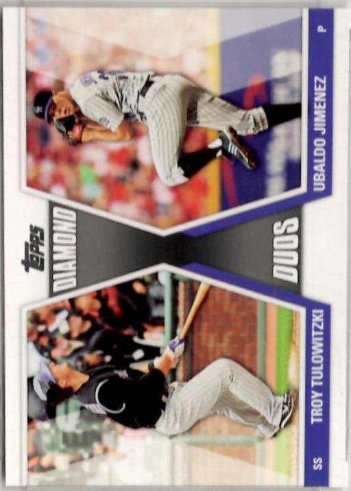 Troy Tulowitzki, Ubaldo Jimenez #DD-22