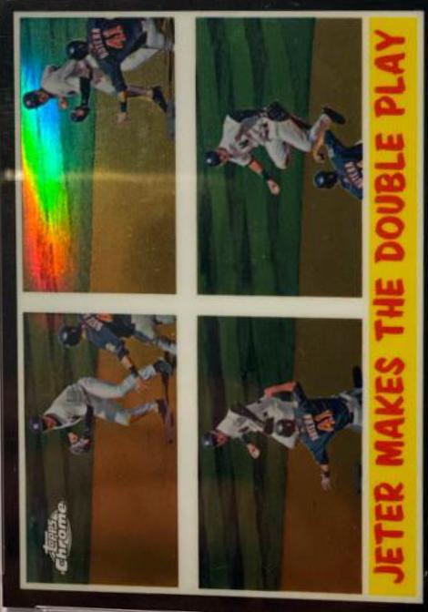 Derek Jeter [Black Refractor] #C105