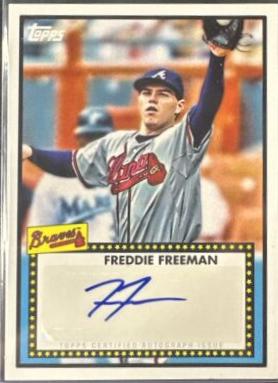 Freddie Freeman #52A-FF