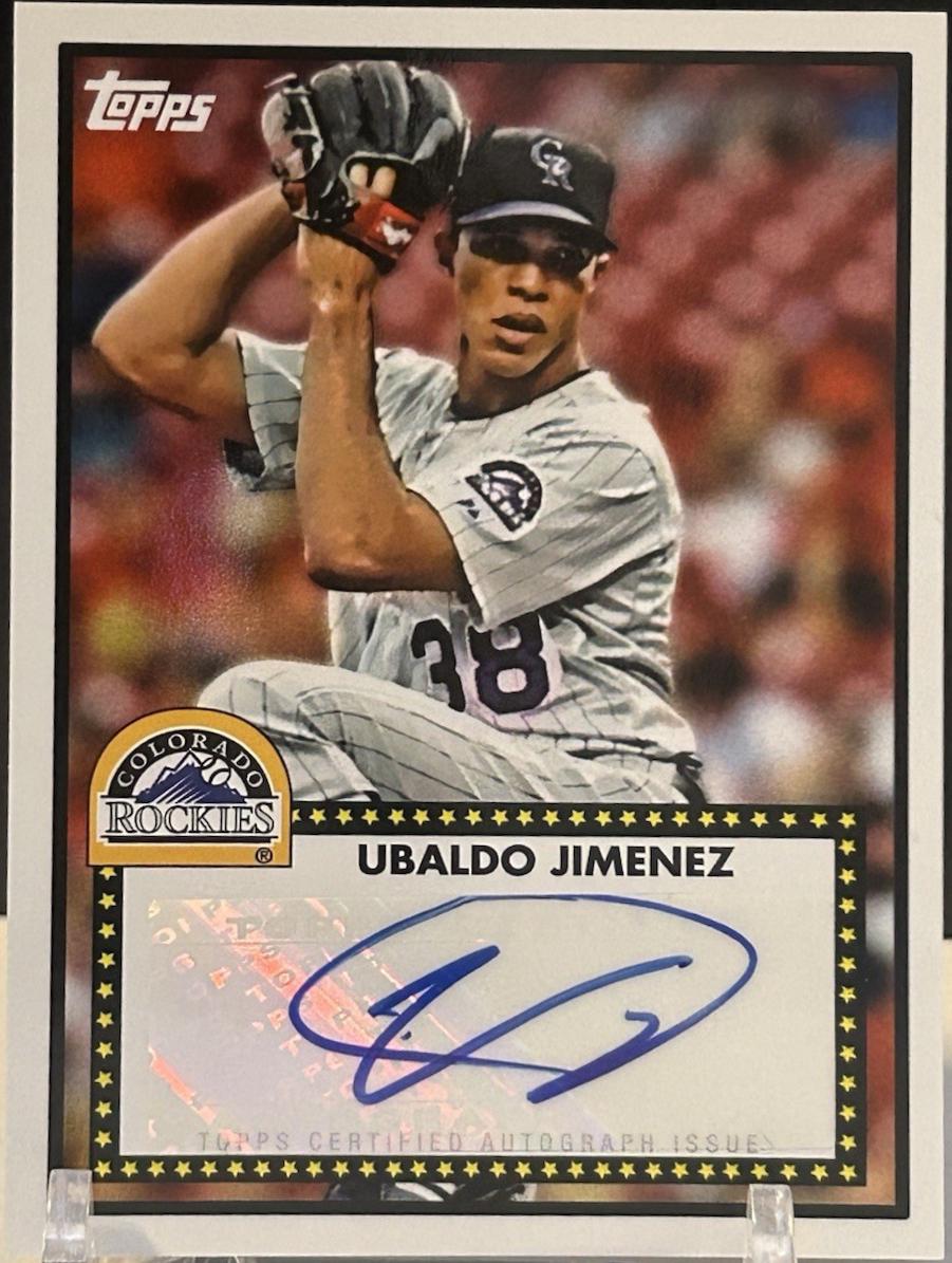 Ubaldo Jimenez #52A-UJ