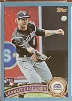Charlie Blackmon [Blue Border] #US231