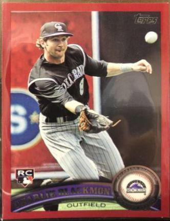 Charlie Blackmon [Red Border] #US231