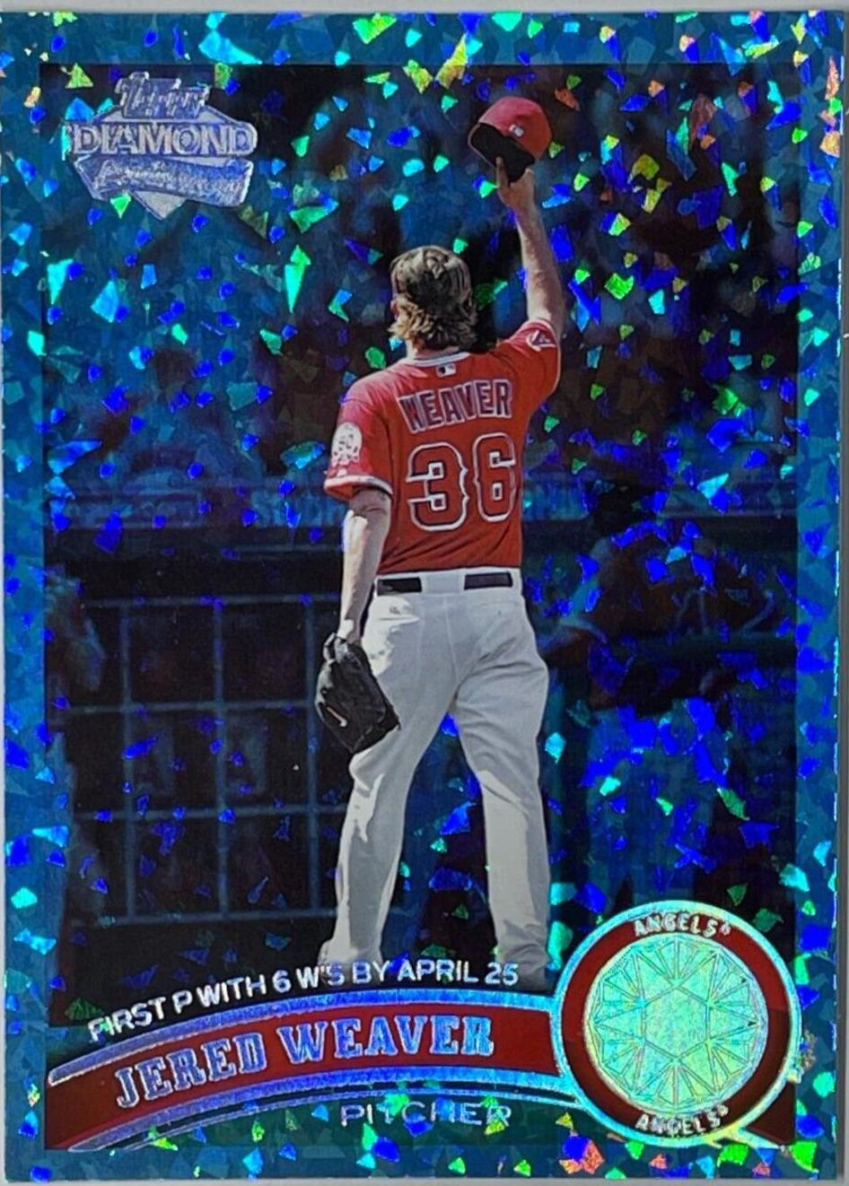 Jered Weaver [Cognac Diamond Anniversary] #US50