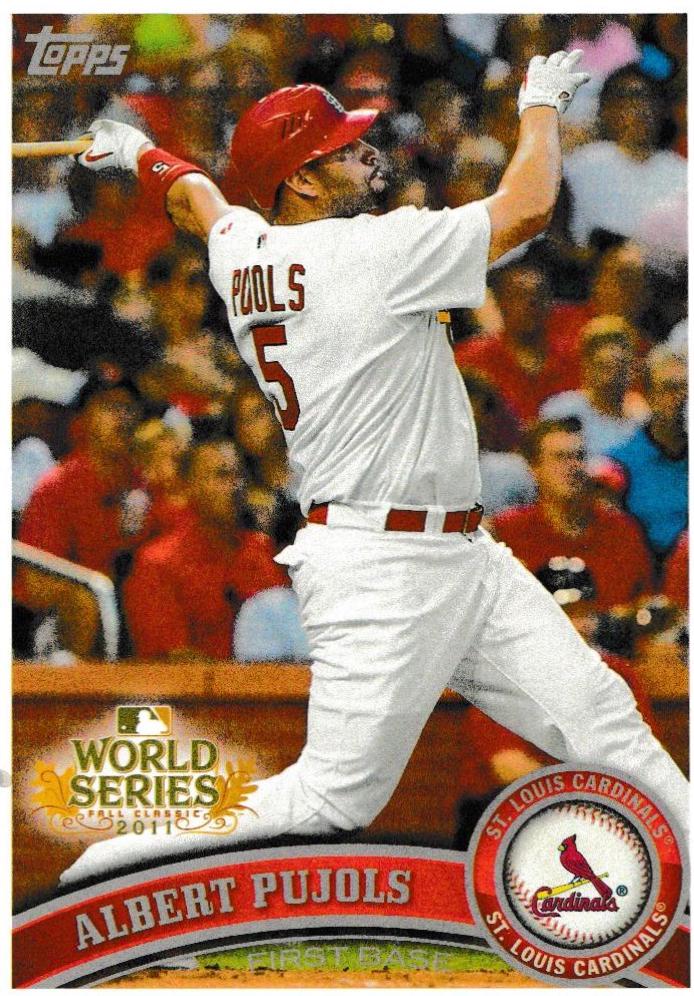 Albert Pujols #WS1
