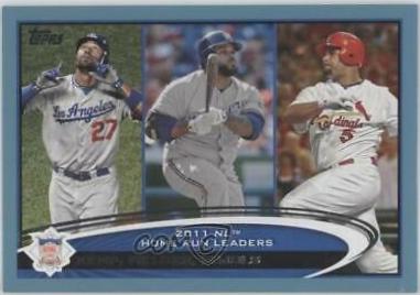 Albert Pujols, Matt Kemp, Prince Fielder [Wal Mart Blue Border] #77