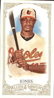 Adam Jones [Mini Black Border] #224