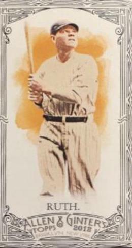 Babe Ruth [Mini Black Border] #176
