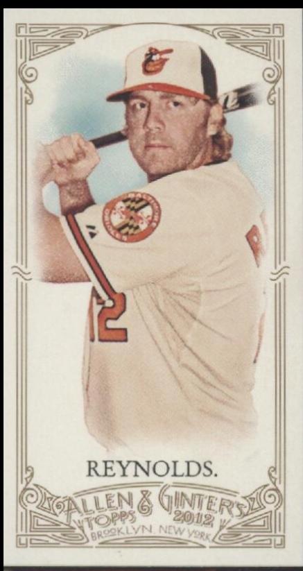 Mark Reynolds [Mini Black Border] #271